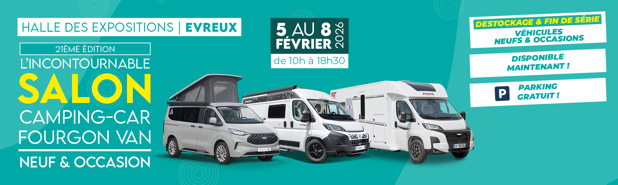 salon camping car evreux